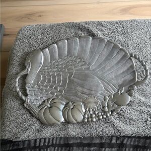 Lenox Silver Thanksgiving Turkey Platter